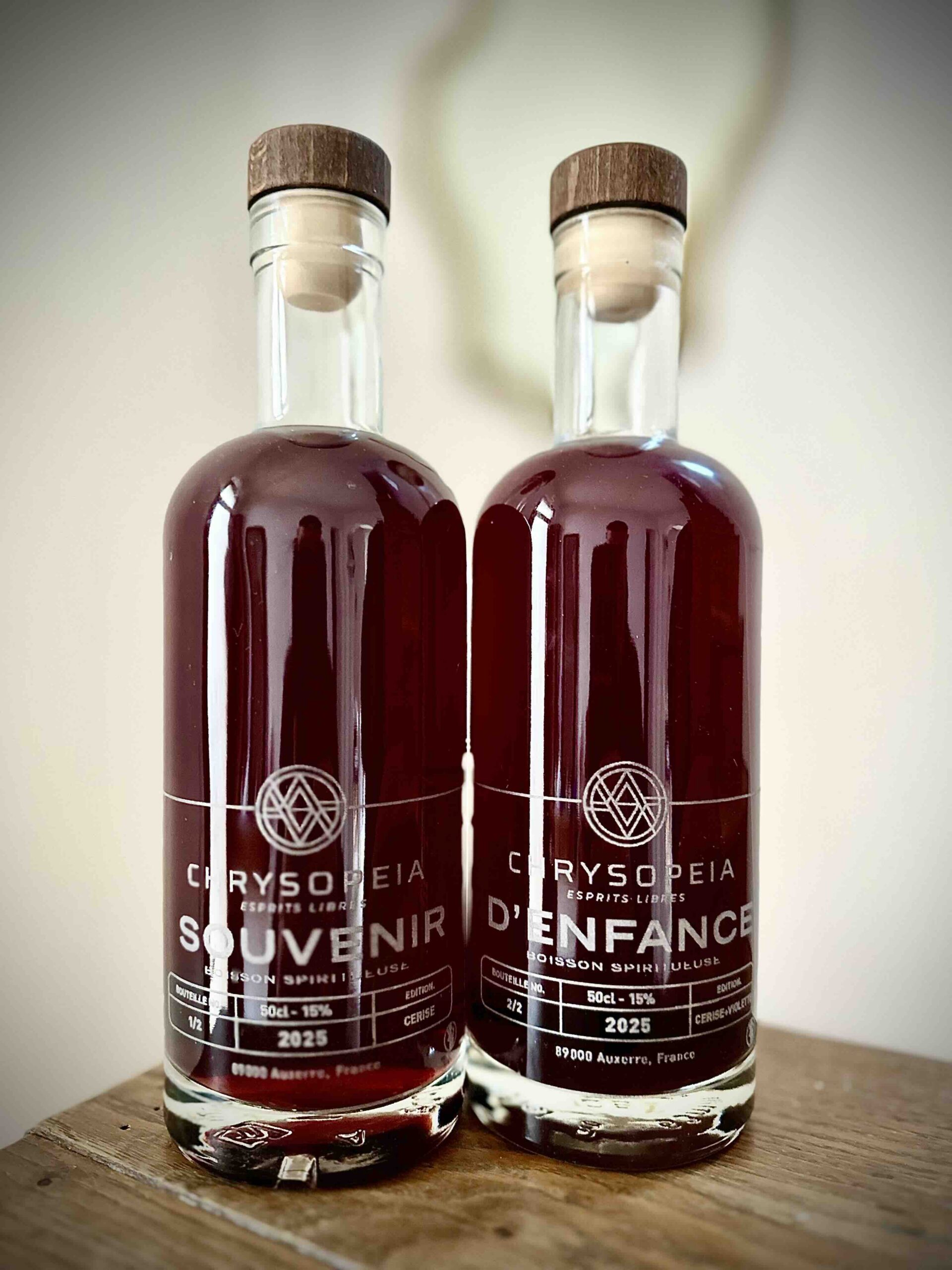 Bouteilles personnalisées - Chrysopeia